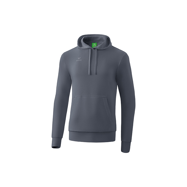 Erima Kapuzenpullover Sweat Basic Hoodie dunkelgrau Herren